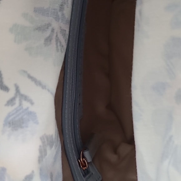 LAUREN CONRAD WOMEN'S BLUE & CREAM PURSE - Picture 16 of 16